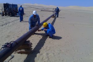 Construction of 8” Pipe Line 7 Km, KHALDA