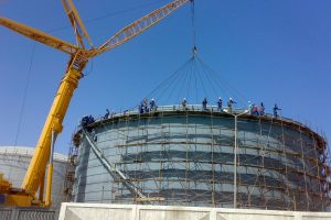 Procurement, Construction of Dome Tank Cap. 90,000 BBL, AMOC