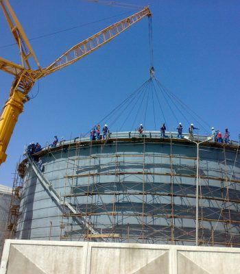 Procurement, Construction of Dome Tank Cap. 90,000 BBL, AMOC