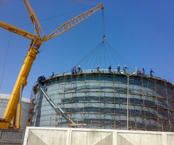 Procurement, Construction of Dome Tank Cap. 90,000 BBL, AMOC